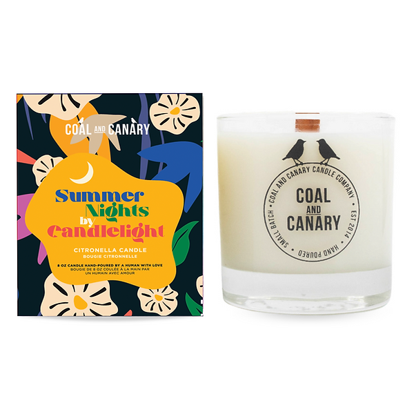 Coal and Canary Summer Nights Citronella Candle