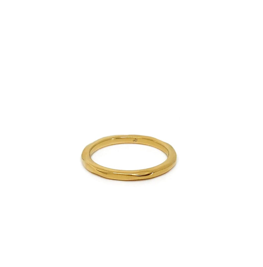 Sugar Blossom- Wellington Ring Size 6.5 Gold