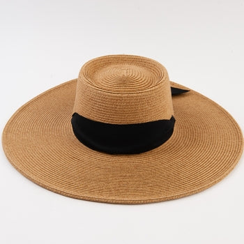Lucca Straw Hat - Caspian Boater Hat