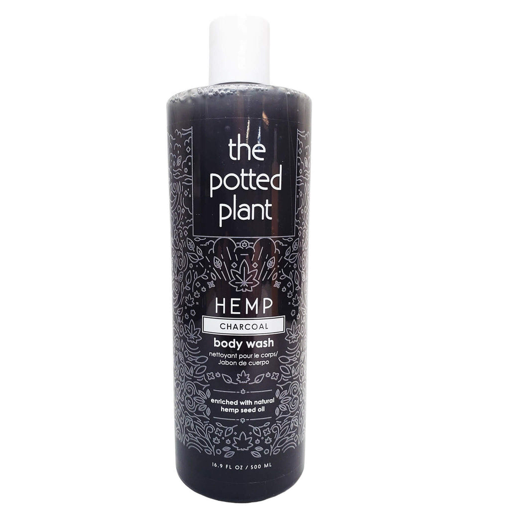 BRAND THE POTTED PLANT HEMP Charcoal Body Wash