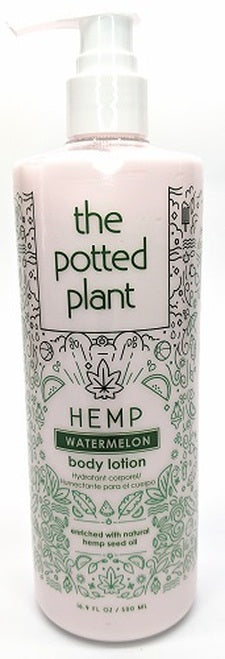 BRAND THE POTTED PLANT HEMP WATERMELON BODY LOTION
