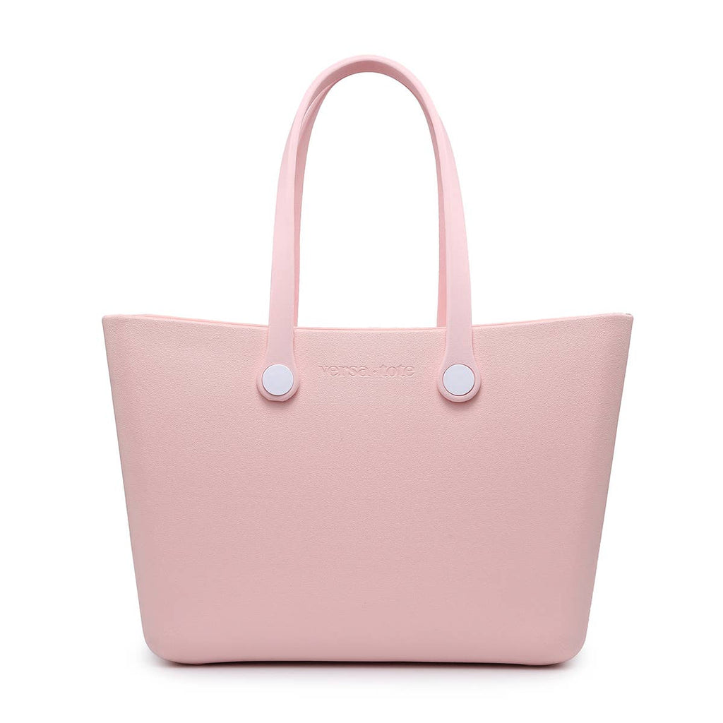 Carrie Versa Tote w/ Interchangeable Straps: Lt. Pink