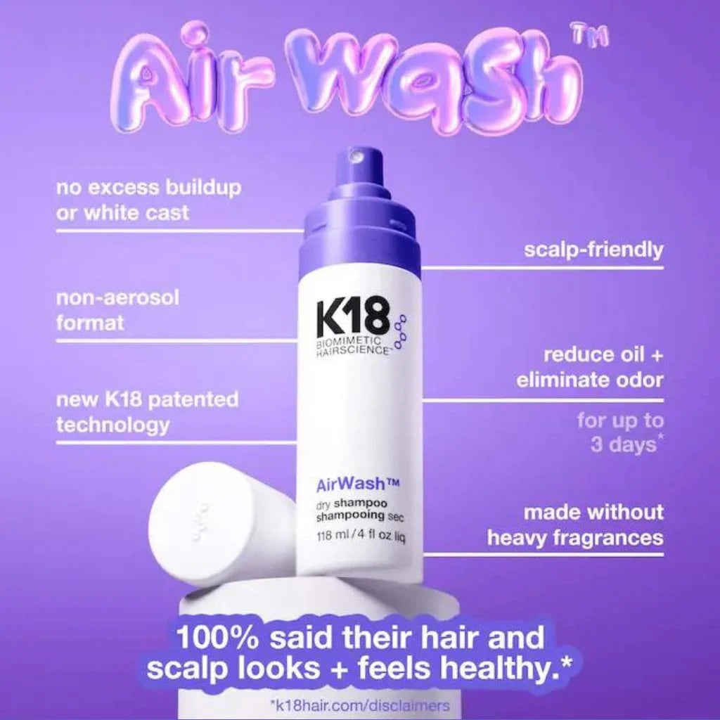 K 18 Air Wash Dry Shampoo