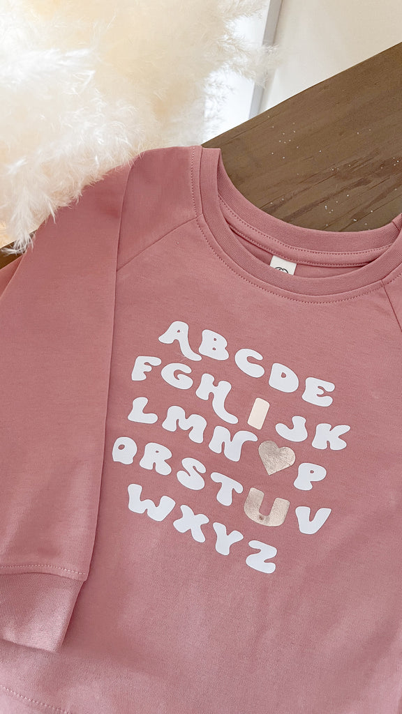 Toddler Valentines Crew - ABCD I Love You.