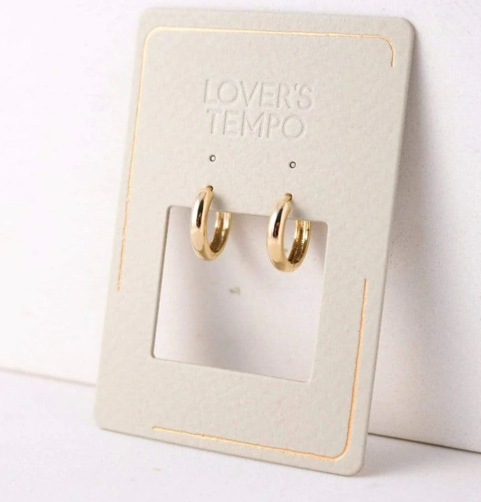 Lover's Tempo - Bea Hoop earrings Gold