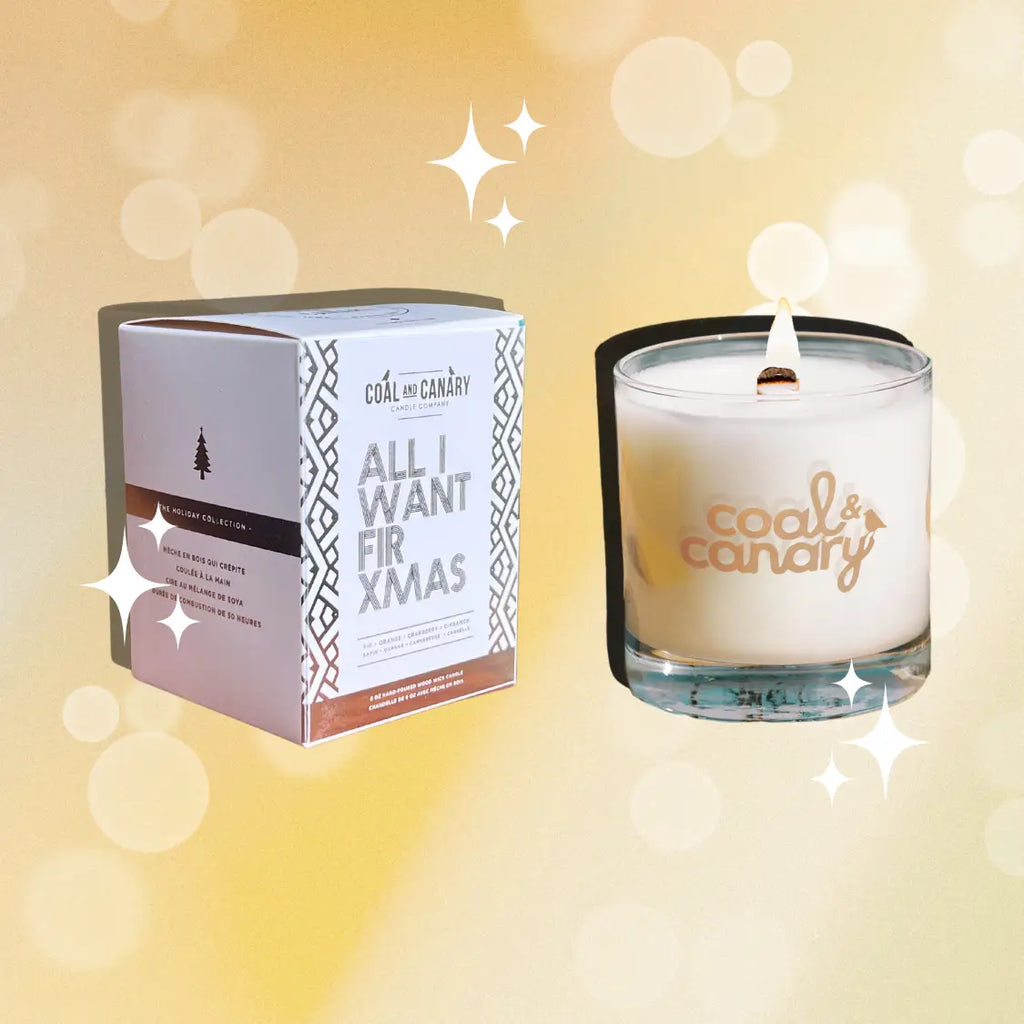 Coal and Canary All I Want Fir Xmas Candle
