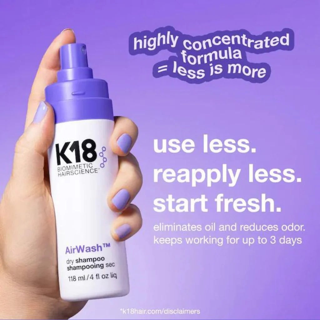 K 18 Air Wash Dry Shampoo