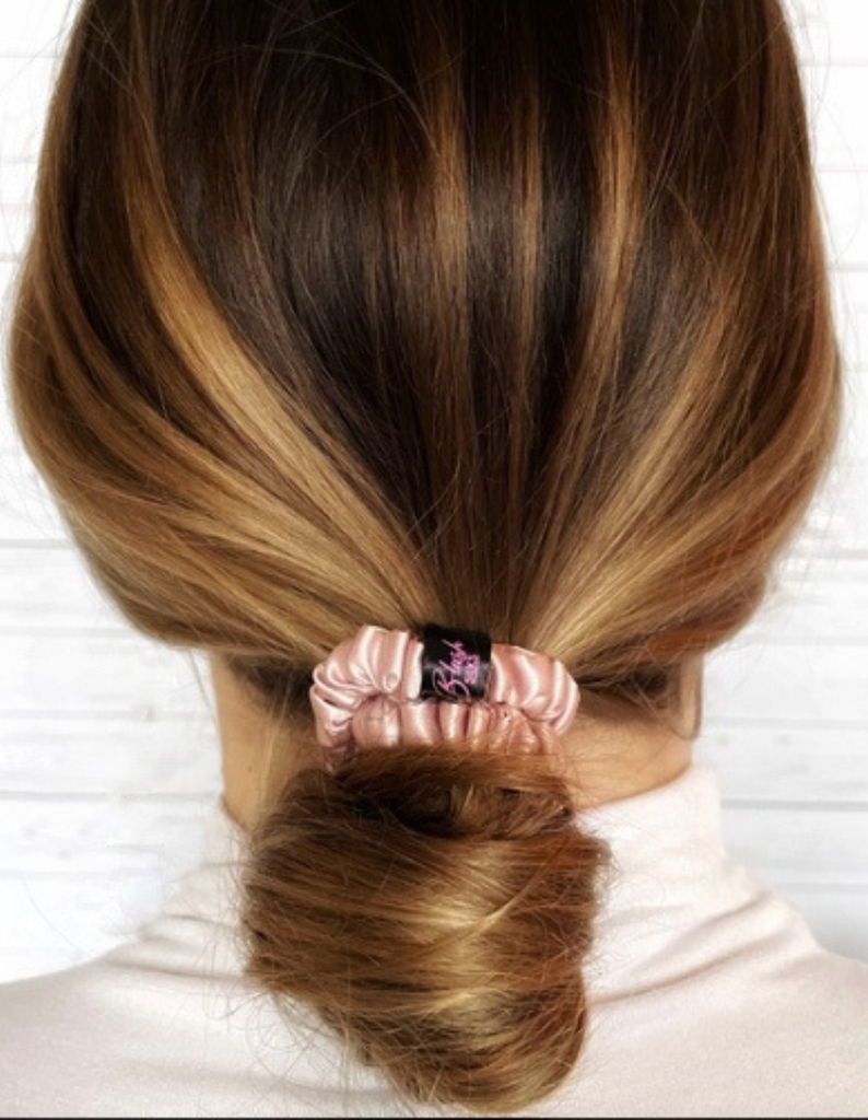 Blush Silks -Finest Grade Pure Mulberry Silk Mini Scrunchies- VARIOUS