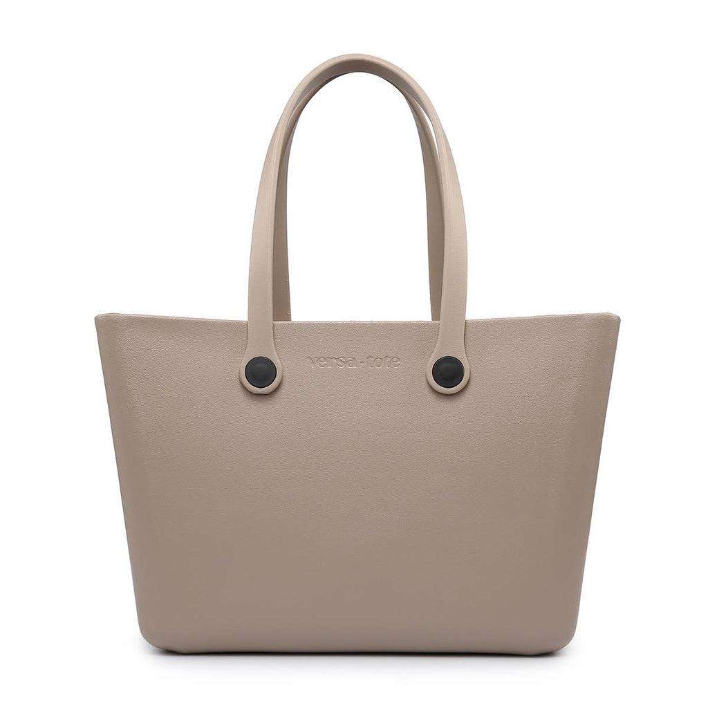Carrie Versa Tote w/ Interchangeable Straps: Buttercream