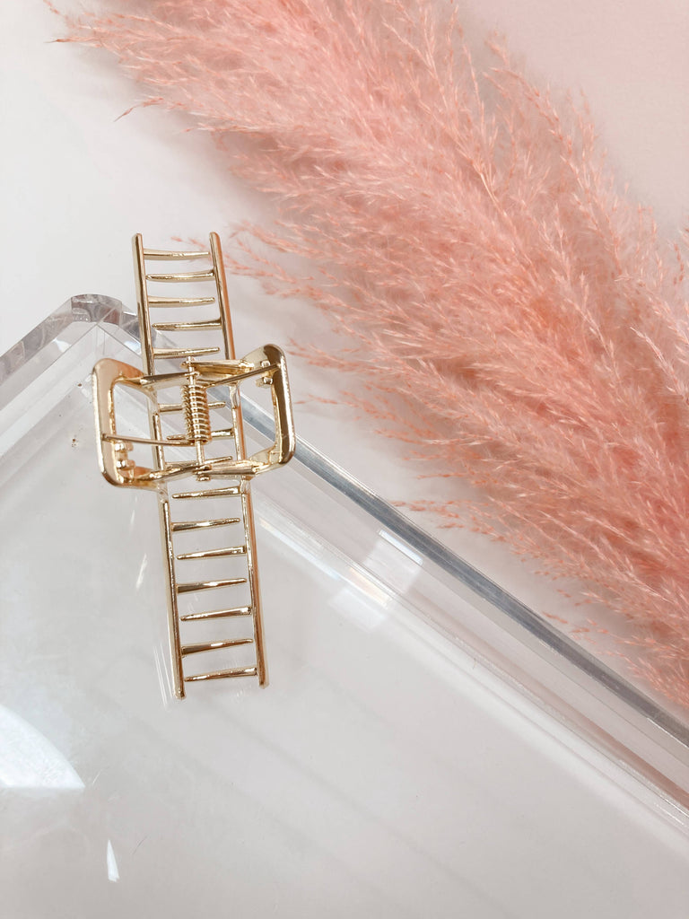 GOLD Metal Claw Clip *Large