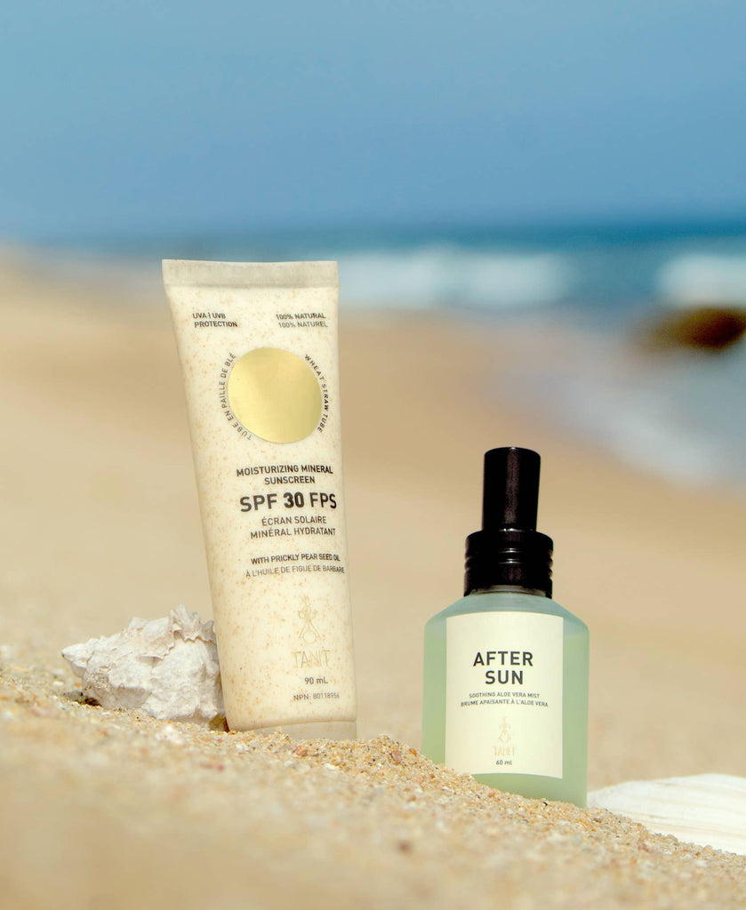 Mineral Sunscreen with Prickly Pear seed oil SPF 30  Coconut + Vanilla