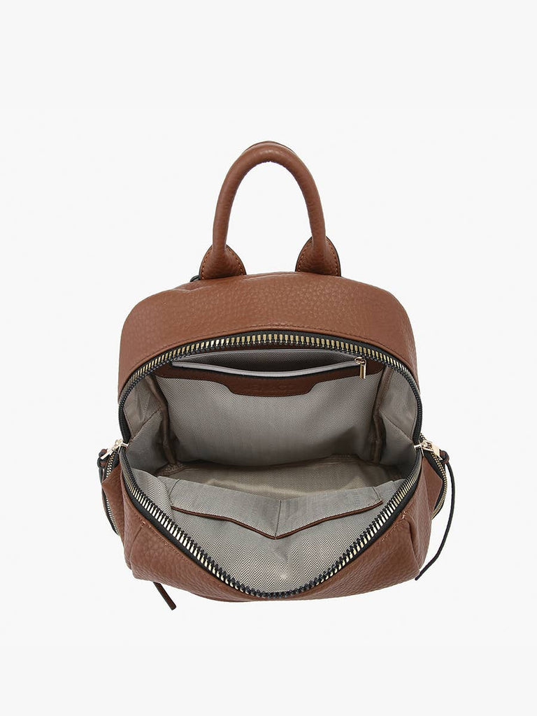 Rebecca Rounded Backpack: Off White