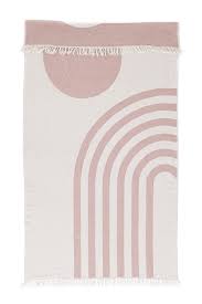 Tofino Retro Curve Towel - Rosewood