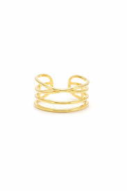 Lover's Tempo Orbit Ring Gold