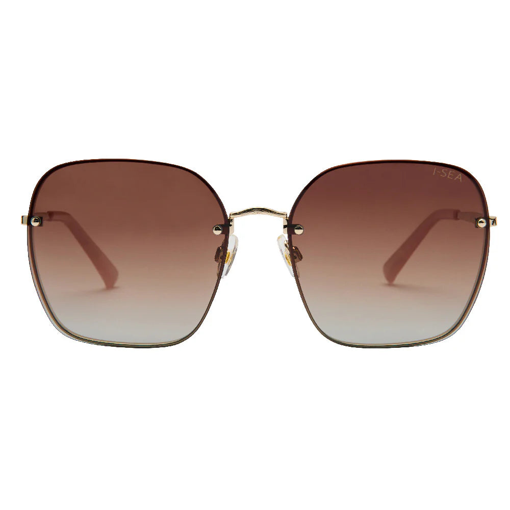 I-Sea Emerson Gold Brown Sunglasses