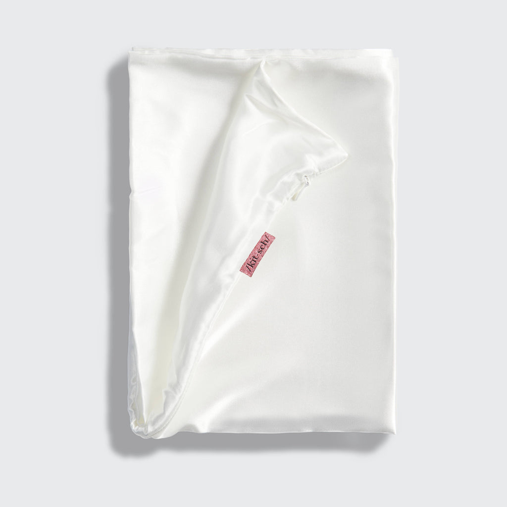 Satin Pillowcase - Ivory standard