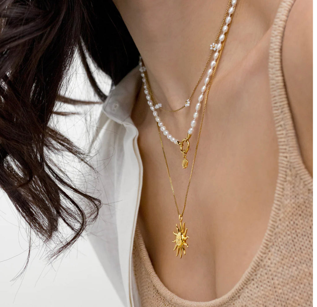 Sugar Blossom- Georgie Necklace Gold