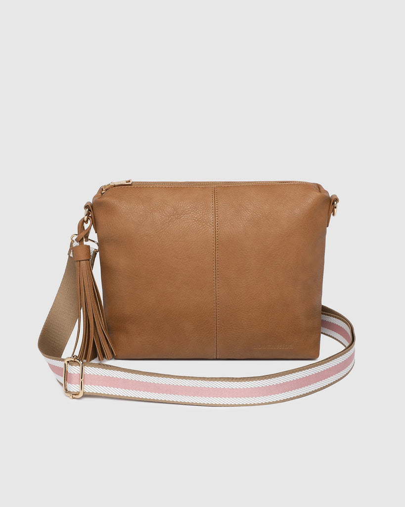Daisy Stripe Crossbody