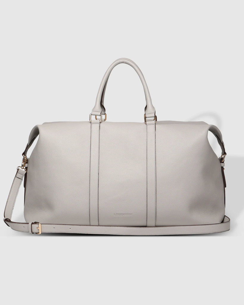 Louenhide Boston Travel Bag Light Grey