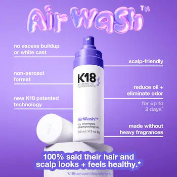 K18 Air Wash Dry Shampoo