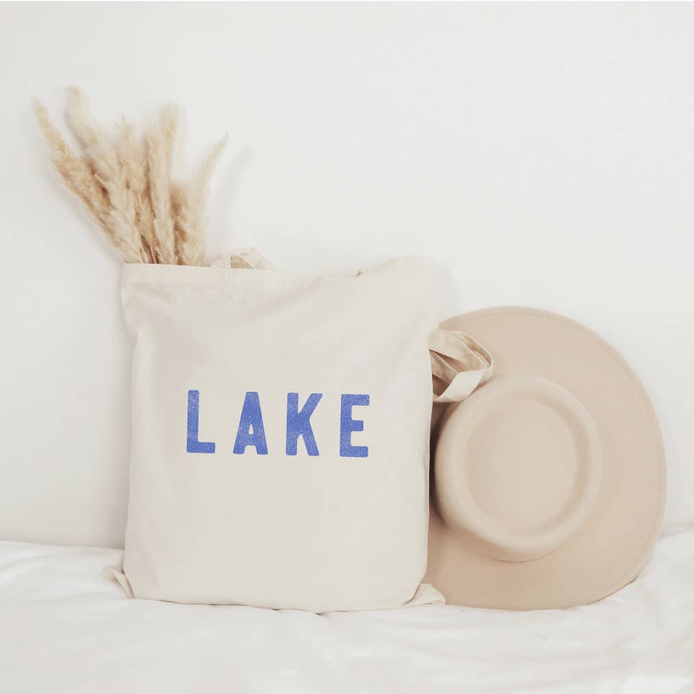 BRAND OAT COLLECTIVE Lake Canvas Tote Bags