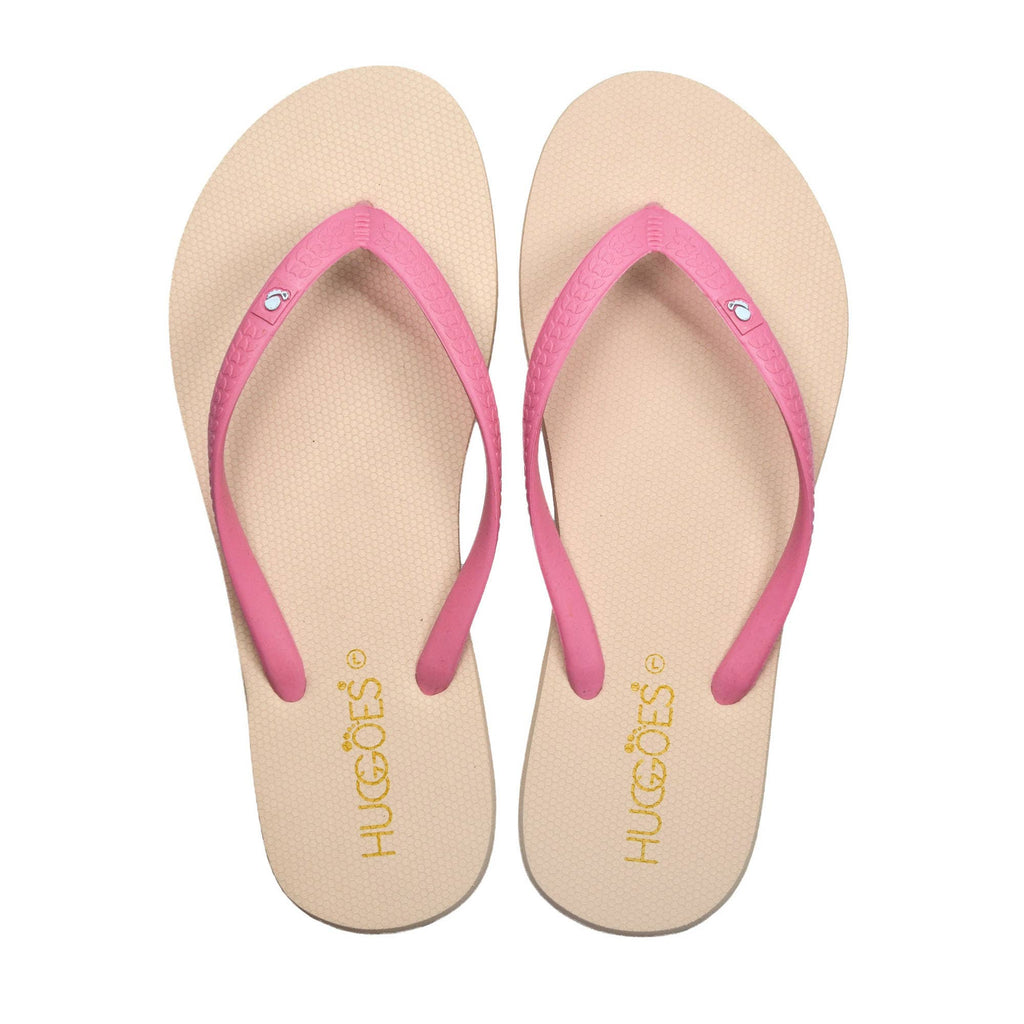 BRAN AEROTHOTICS Misty Women's FlipFlops Beige/Pink