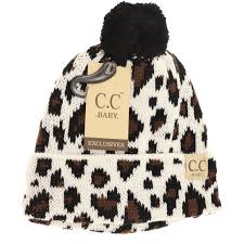 CC Beanie Kids Pom Pom