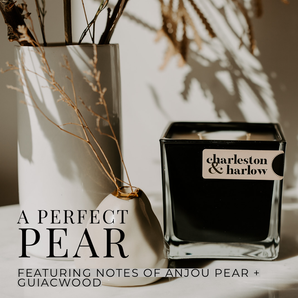 A Perfect Pear Scented Soy Wax Candle