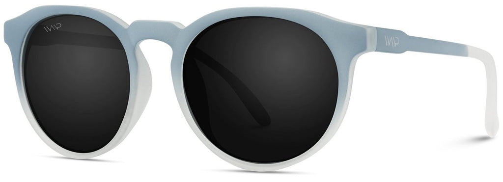 Retro round - Powder Blue Sunglasses