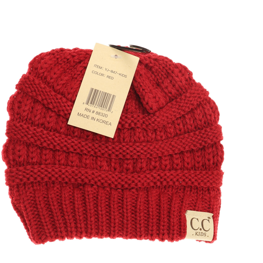 CC Beanie kids solid beanie