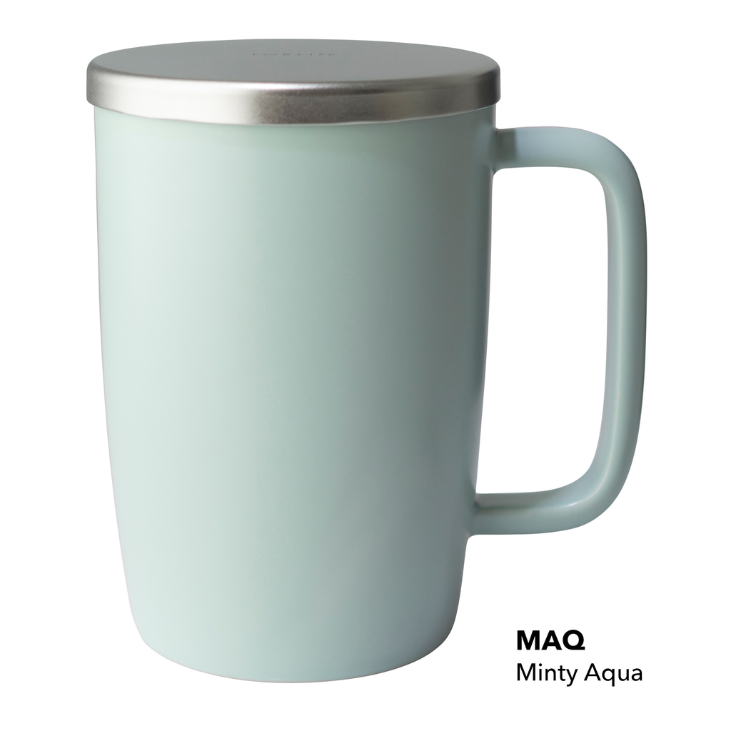 Dew Brew-in-Mug with infuser & lid MINT