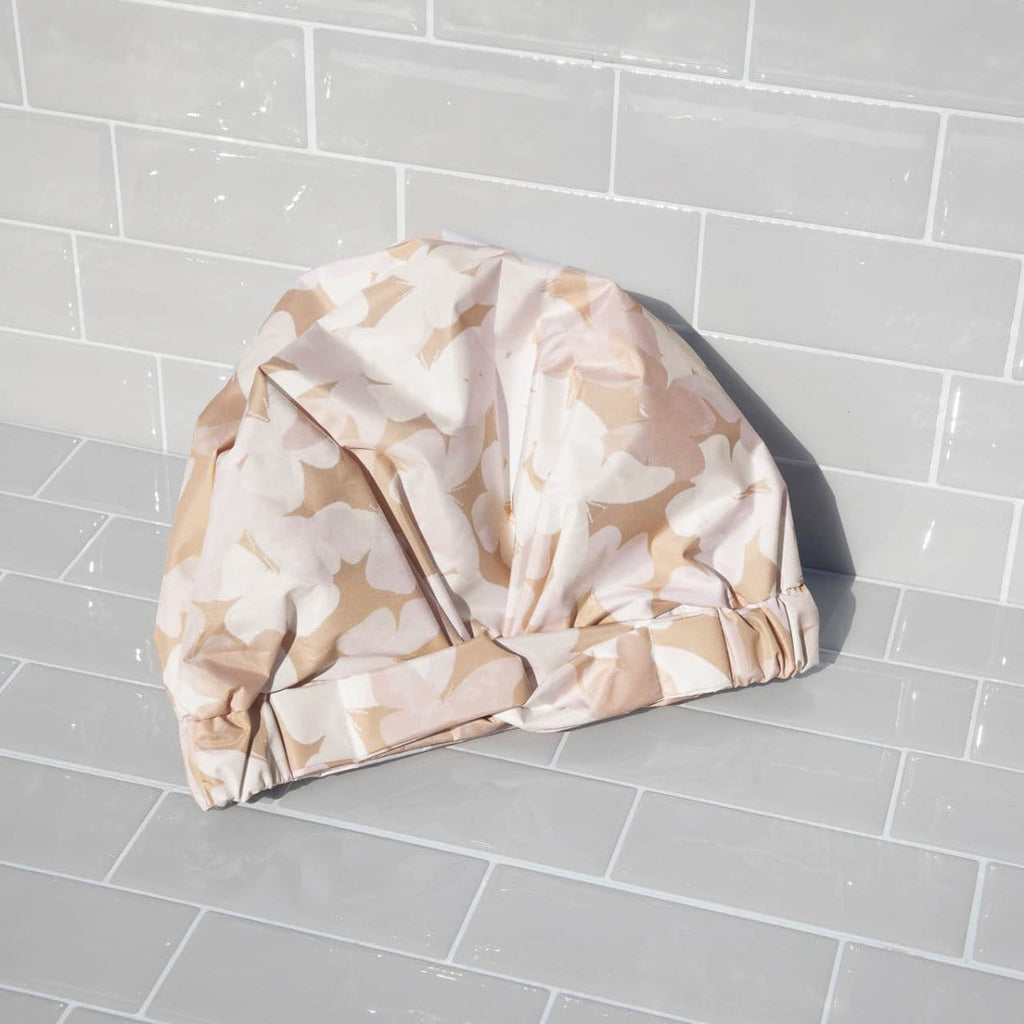 BRAND KITSCH Luxury Shower Cap - Multi Butterfly