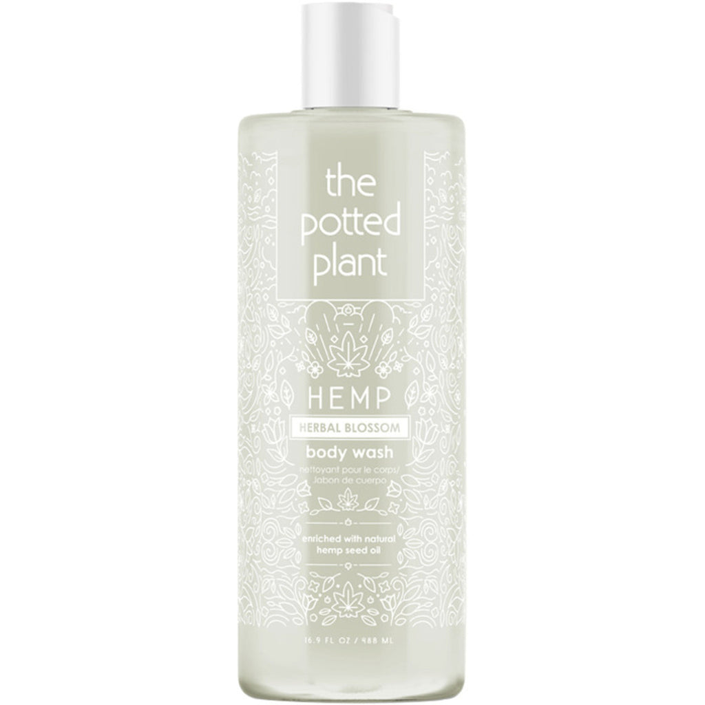 THE POTTED PLANT HEMP Herbal Blossom Body Wash